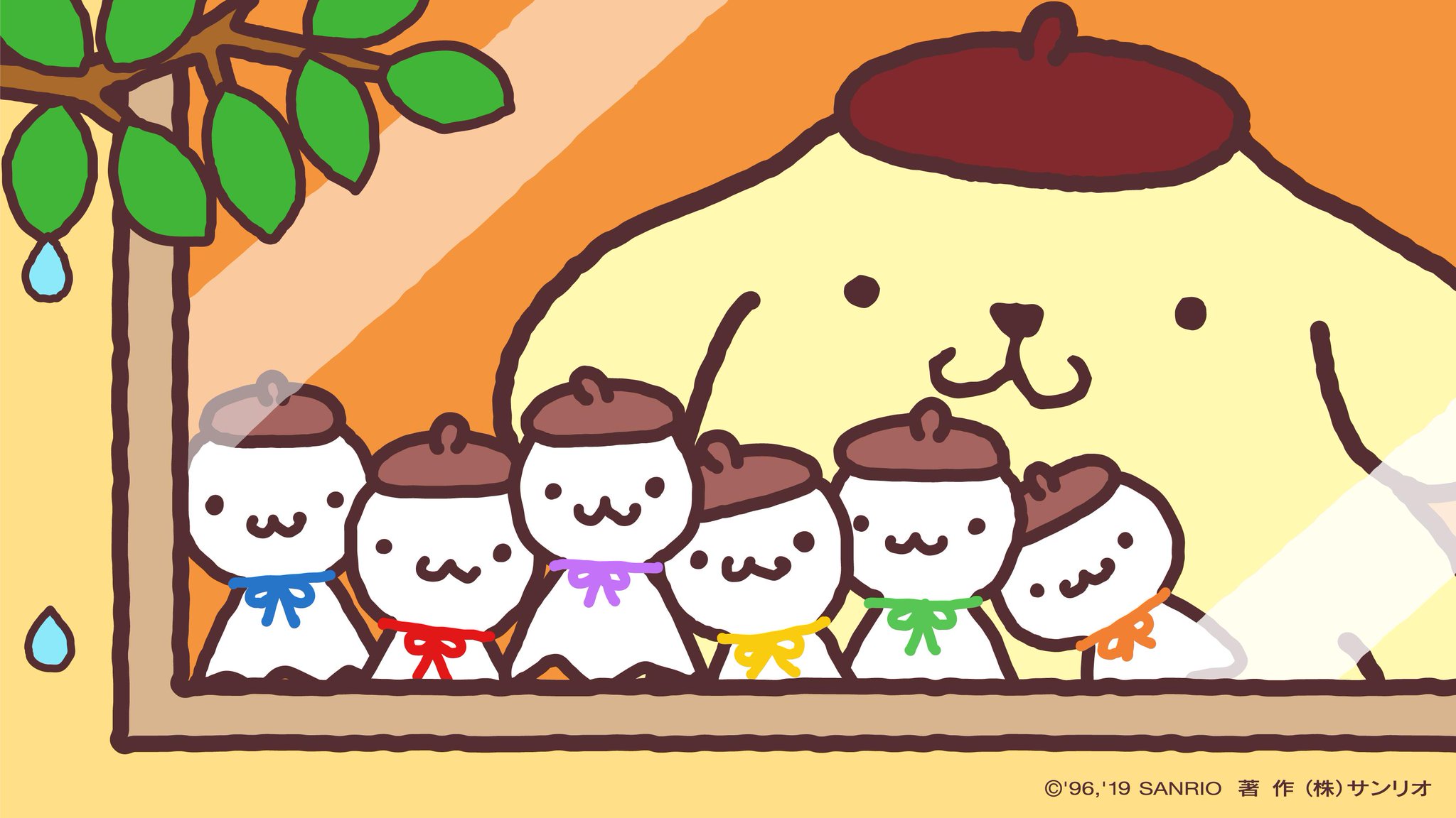 ポムポムプリン　てるてる坊主　タグなし D_Q3CzQU8AMyHwi.jpg:large