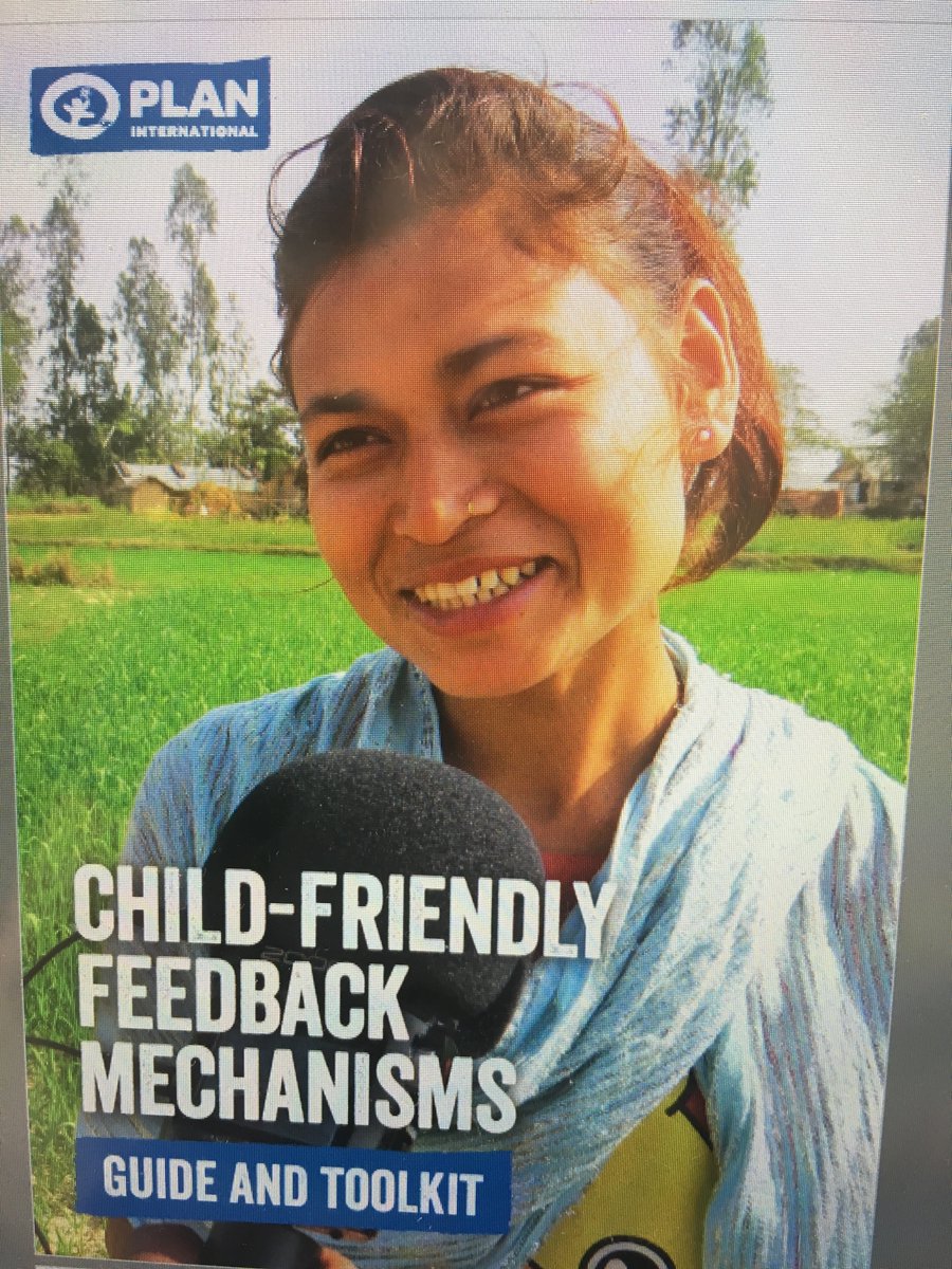 CDACN's tweet photo. 'Feedback channels are not accessible in locations where children and young people live or access services'. A welcome Toolkit from @PlanGlobal on Child-Friendly Feedback Mechanisms https://t.co/skiueEITLd. #commisaid #PSEA https://t.co/PdHISvWYIk