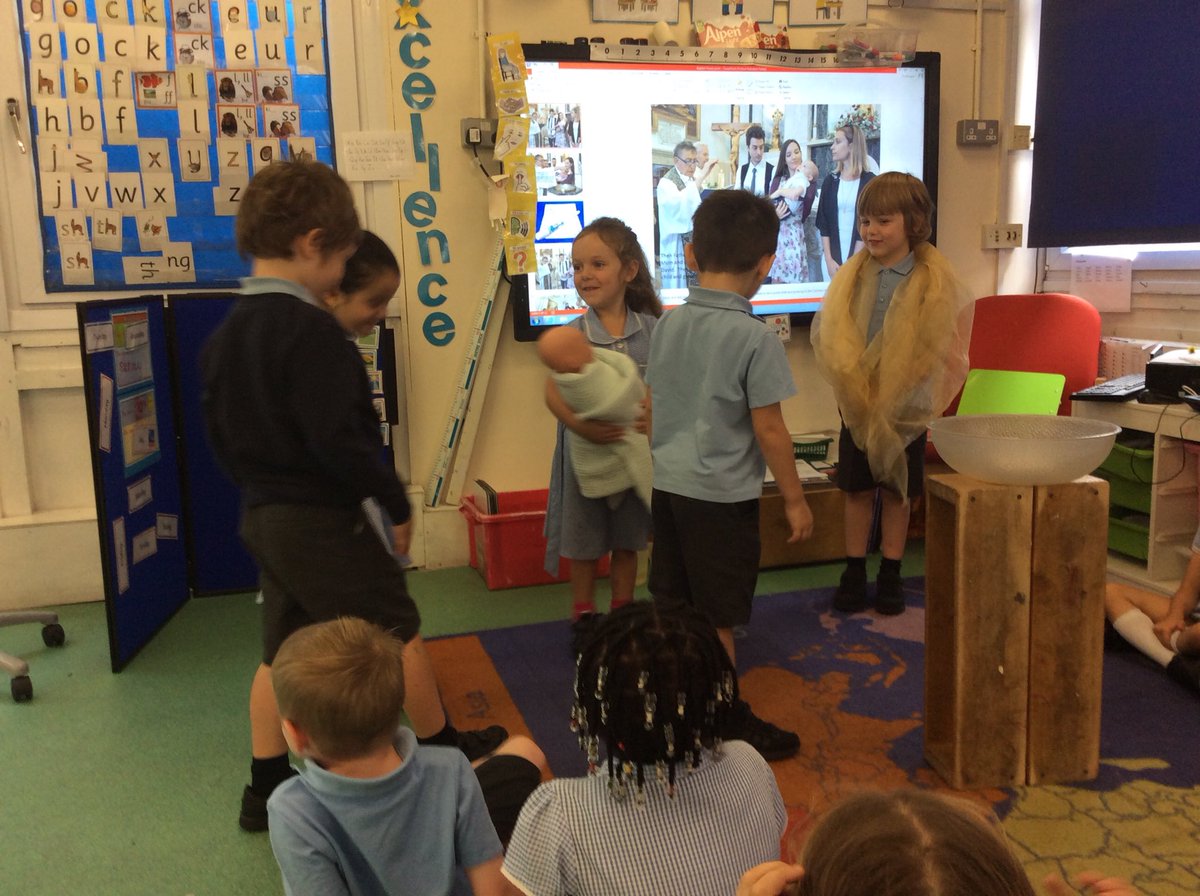 AnnesReception's tweet photo. We are learning about the sacrament of Baptism https://t.co/jRNjq4HXKN