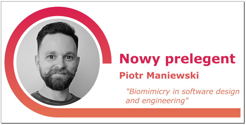 Rozwijając się zawodowo, warto wyjść poza utarte schematy i czerpać z różnych dziedzin. Dlatego gorąco zachęcamy Was do posłuchania o "Biomimicry in software design and engineering" 👍 Przez temat przeprowadzi nas Piotr Maniewski 👏 ➡️ Zarejestruj się: request2019.syskonf.pl/rejestracja