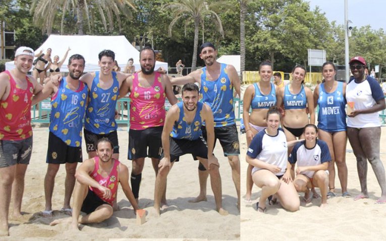 CatHandbol's tweet photo. #HandbolPlatja @BeacHandbolRoca i @hpgranollers campions del XV Torneig Ciutat de @CHPCalella | Amb 📸 de @joansolip 
➡️ https://t.co/mrS5NFCOUr https://t.co/PnFBNs0gSk