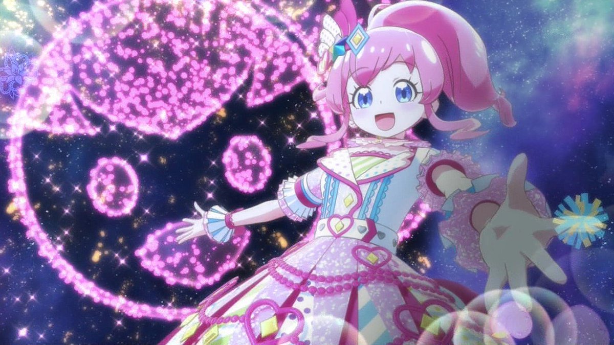 ほのかっち 今日はミラクルキラッツのリーダー みらいちゃんの誕生日です みらいちゃんが着てるときめきのピンクジュエルコーデはキラっと似合ってます キラっとおめでとーう 桃山みらい生誕祭19