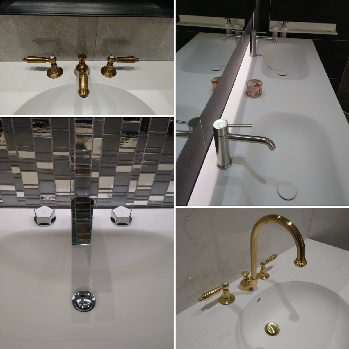 Newform @newform_official taps on display at @VictorParisBath Edinburgh... #bathroom #bathroomdesign #taps #bathroomtaps #madeinitaly #finishes #faucets #classicalstyle #contemporarystyle #bathroomdesign