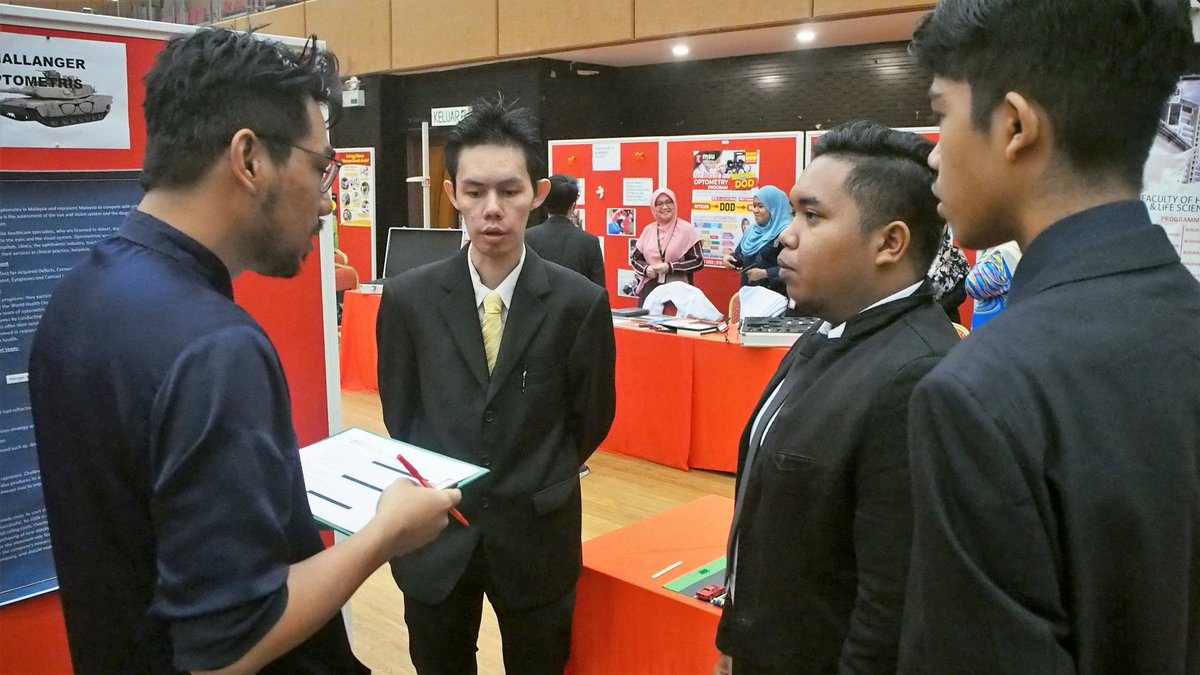 MSUmalaysia's tweet photo. MSU Junior Opto-preneur Challenge is a competition based activity which allows BOP students to learn how to set their mock optometry business and eye-care practice.

Bachelor of Optometry (Hons)>> https://t.co/YWxkwWd1QR

#HSW2019
#MSUmalaysia https://t.co/nJakGlnsYc