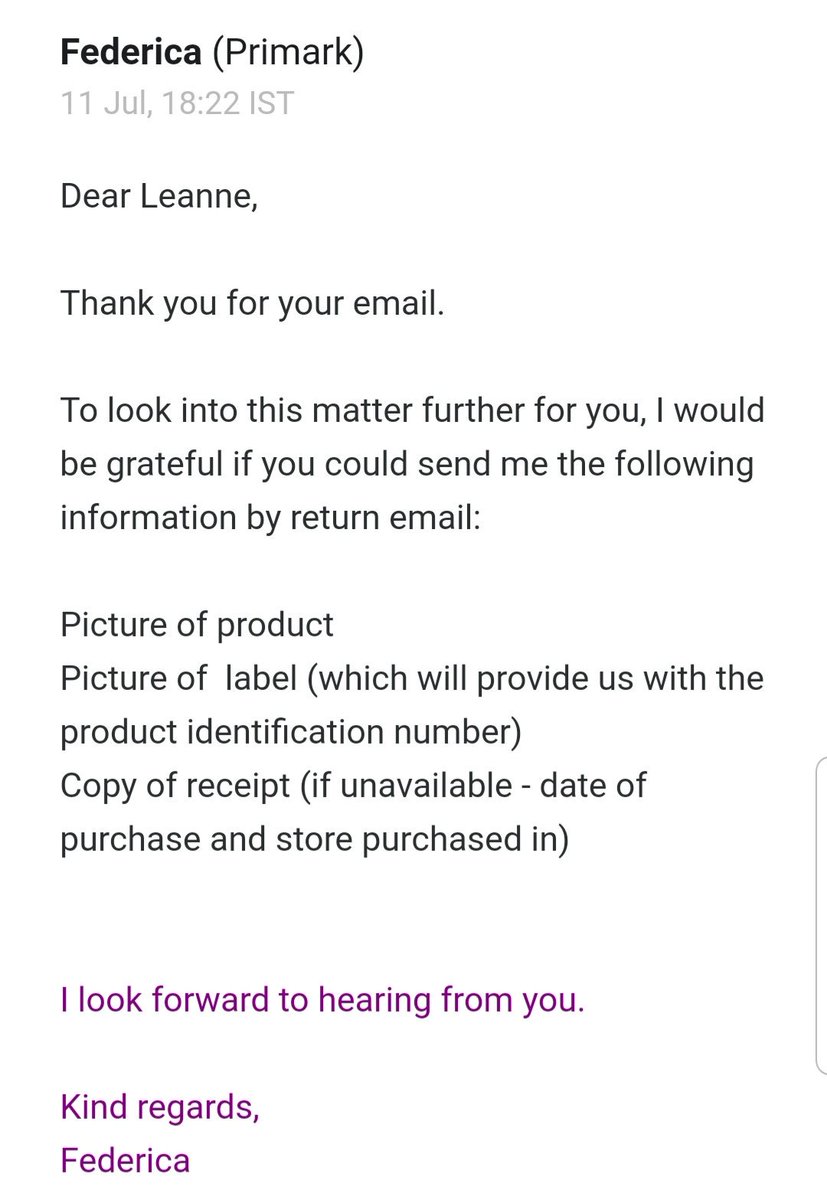 lealeaxander's tweet photo. I am in absolute stitches at @Primark 🤣🤣🤣 

They asked me to email them after I posted some pictures to show how disgusting their bath bombs were 

This is the email conversation 🤣🤣🤣 https://t.co/5Y5jYRnoLp