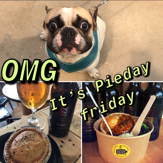 This gorgeous little chap from <a href="/CocoonAndBauer/">Cocoon & Bauer</a> dropped by yesterday... what a character #CutiePie and guess what, the week’s flew by so quick it’s already #piedayfriday 👍😁😎