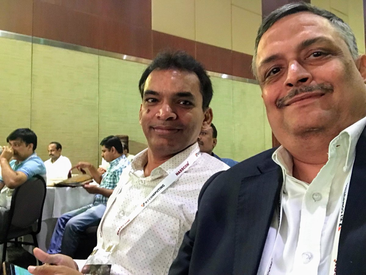 PhaniHYD's tweet photo. @NASSCOM_Hyd #NPCHyd e #bhatdittakavi listening to#ShantanuPaul in conversation with #RSPawar @NIITLtd
'An appointment with yourself' RSP's inspirational advice 2 #entrepreneur #tech #product #startup #founders #hyderabad #telangana #software #professional #corp https://t.co/6FdogCZqb8