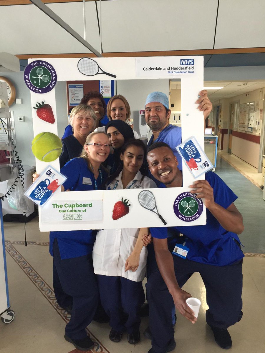 What a day of fun we had last week celebrating the #NHSBirthday  <a href="/CHFTNHS/">Calderdale and Huddersfield NHS Foundation Trust</a> Colleagues were really proud to work for the NHS #nhs71 #FlashbackFriday #NHSCharities @sue_hrd @ChftThecupboard ☕️🍪🌟☕️🍪🌟🎂🎉