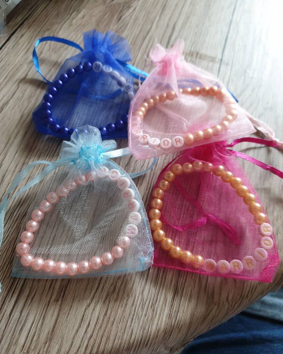 KittyxKatxKay's tweet photo. A happy customer received her FD Warrior bracelets today! Please get in touch FD FD Warriors if you would like one or 2 of your own #Fdwarriors #fibrousdysplasia https://t.co/yqemUD3wuK
