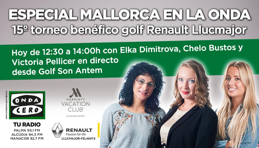 Hoy hacemos radio en directo desde <a href="/golfsonantem/">Golf Son Antem</a> con Renault Llucmajor. A partir de las 12:30 en <a href="/OCRMallorca/">Onda Cero Mallorca</a> con <a href="/ElkaDimitrova/">773N</a> <a href="/conso_7/">Chelo</a> y <a href="/vicocanaves/">Victoria Pellicer</a> 🎙️🎙️🎙️