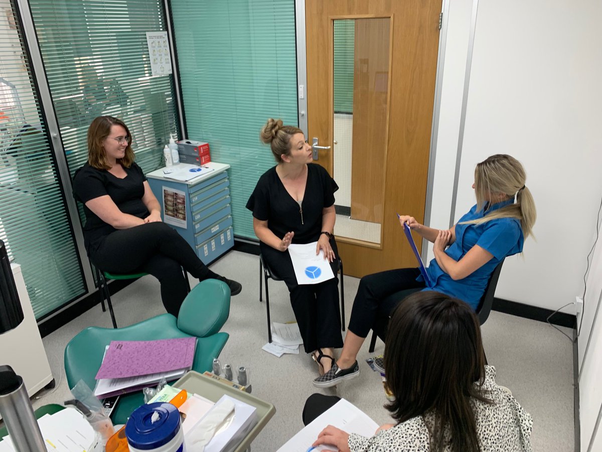 DynamicPercep's tweet image. Investing in #staff #training should be a priority for any organisation wanting to #increase #customer #loyalty Second day of #treatmentcoordinator training ⁦@Soton_Ortho⁩ #braces #dental #orthodontists