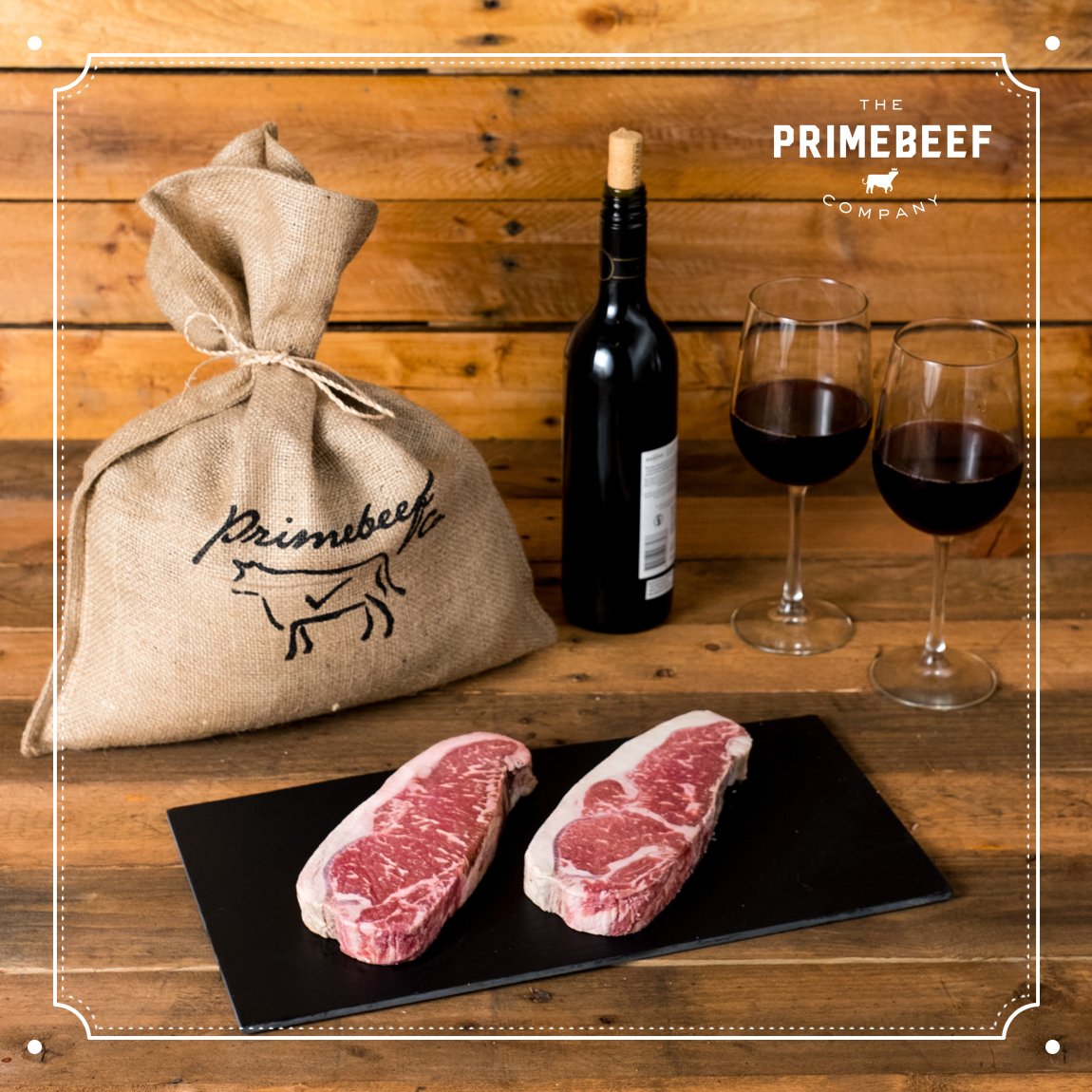 primebeefco's tweet photo. Settle in for a Friday date night at home with our Steaks and Wine for two.

#GiftSelections #PrimebeefCo #Steak #Ribeye #Striploin https://t.co/phXyxYhJt4