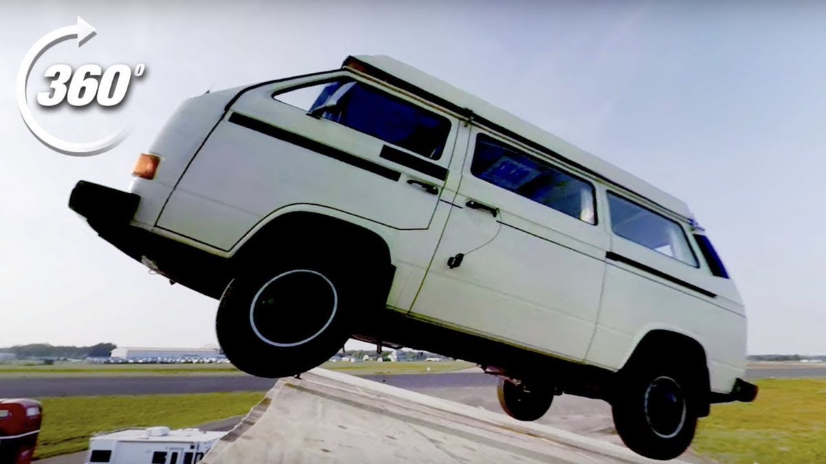 director_jon's tweet image. More madness for you featuring a camper van, a music festival, #TheStig, a #McLarenSenna and quite a big ramp. It’s #TopGear Jumps. Grab some headphones and dive in. 
youtu.be/FpBb4OWkuds