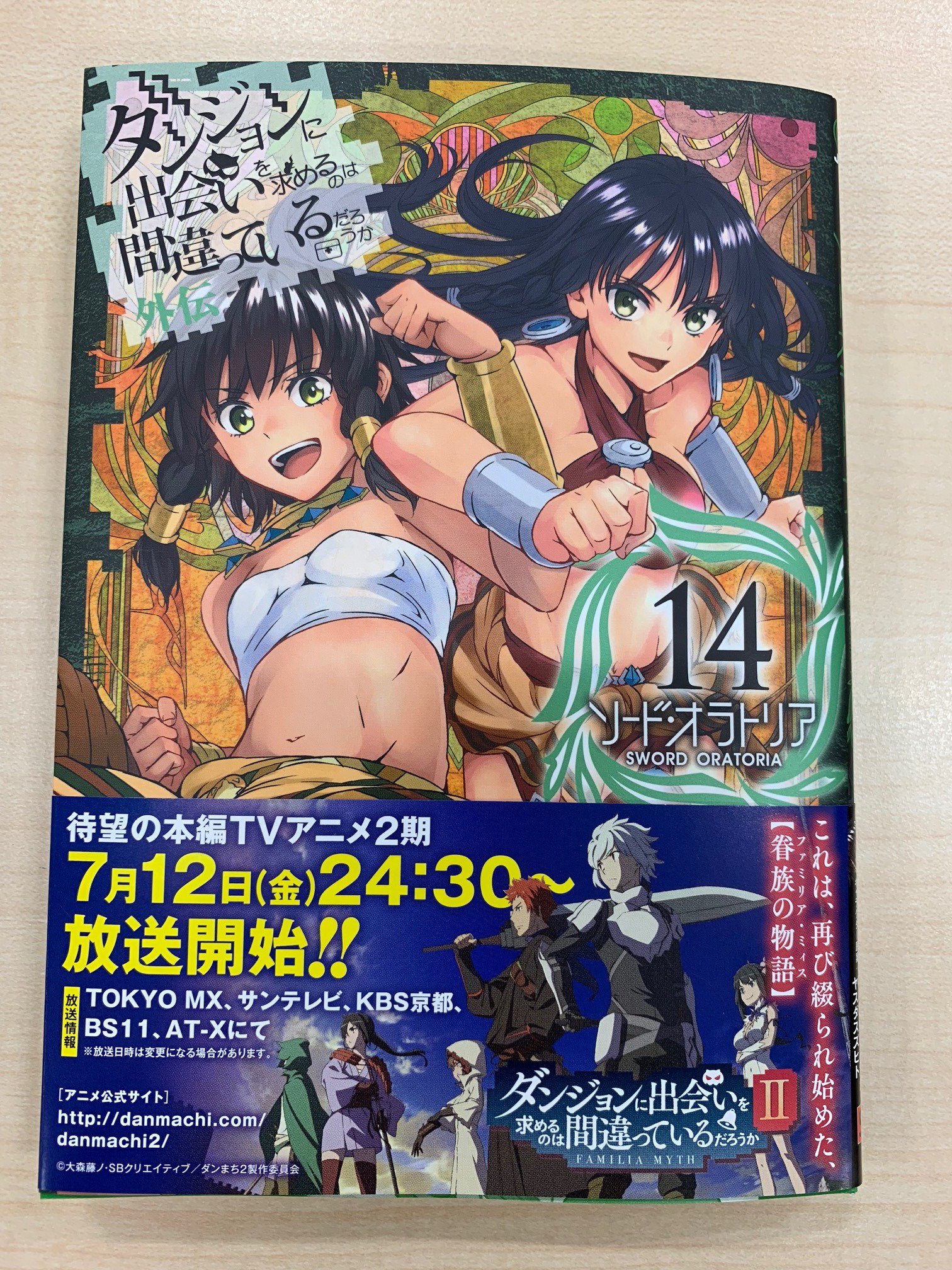 ガンガンjoker編集部 公式 على تويتر ダンまち ソード オラトリア 14巻 Tvアニメ ダンまち２ 放送開始の本日発売 アマゾネスの血の因縁に巻き込まれたティオナ ティオネの運命は ダンまち２ にも登場の イシュタル ファミリア も乱入 大バトル巻