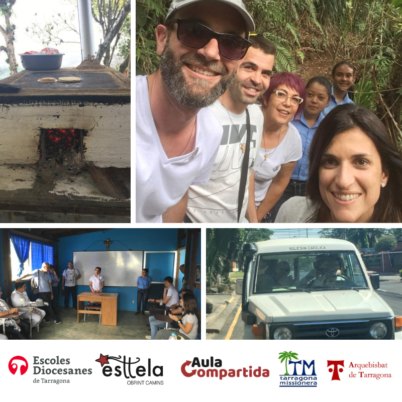 fsfructuos's tweet photo. HONDURES 2019 | No fa ni 24h que els nostres companys están a #Hondures però ja s'han posat treballar! Ja es troben a la escola agrària de la Sierra del Merendón! Mons. Lluís Solé i el P. José Vicente Nacher els acompanyen! #Esttela #EDT #AulaCompartida @missionstgn @McsTgn https://t.co/qBDB8IaD3D