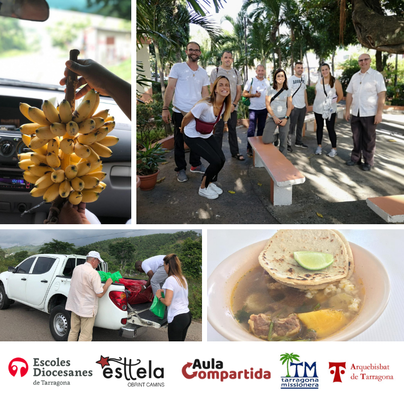 fsfructuos's tweet photo. HONDURES 2019 | No fa ni 24h que els nostres companys están a #Hondures però ja s'han posat treballar! Ja es troben a la escola agrària de la Sierra del Merendón! Mons. Lluís Solé i el P. José Vicente Nacher els acompanyen! #Esttela #EDT #AulaCompartida @missionstgn @McsTgn https://t.co/qBDB8IaD3D