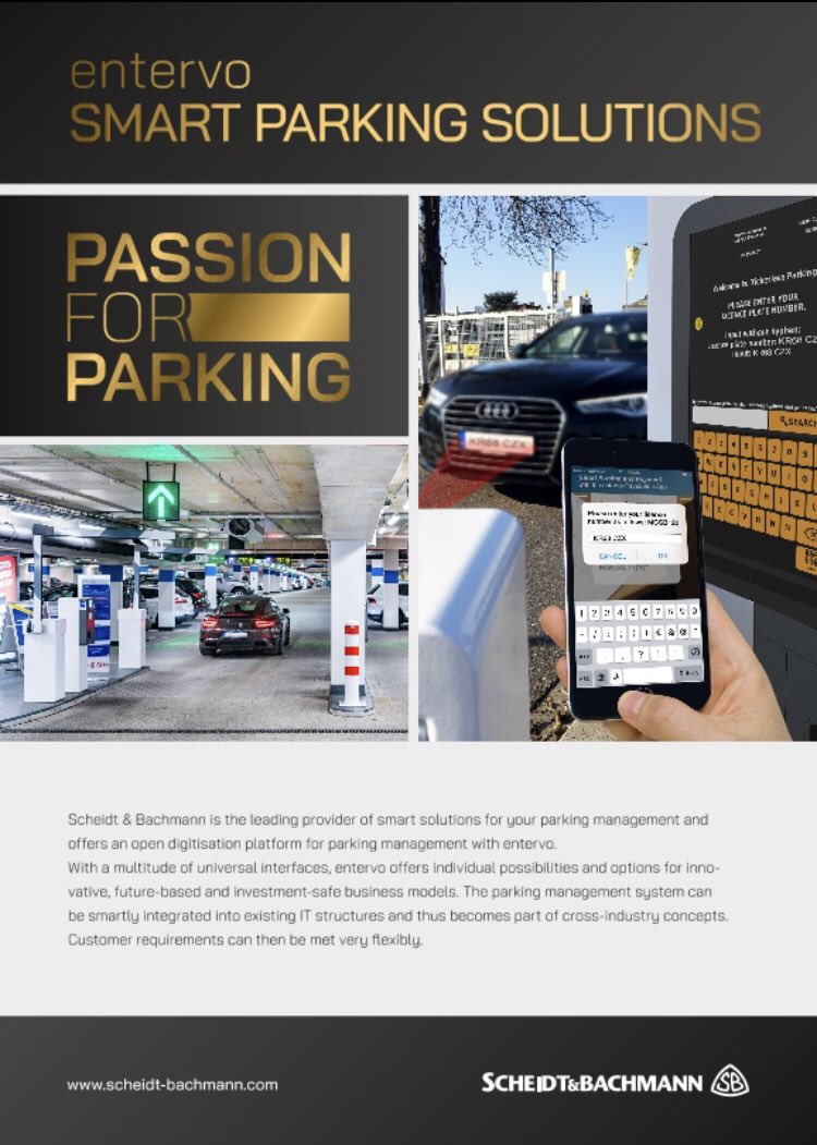 Scheidt_BachUK's tweet image. #passionforparking #smartparkingsolutions #entervo #scheidtandbachmannuk