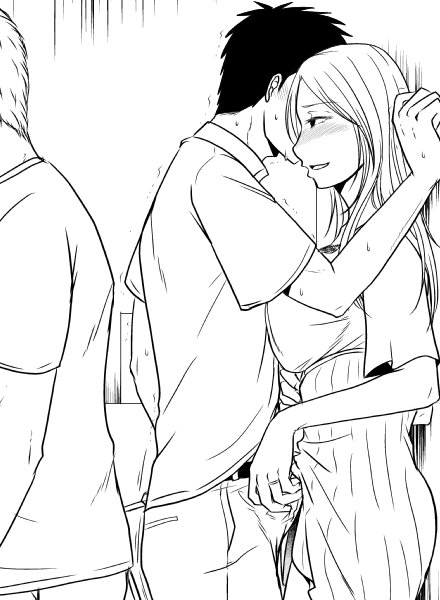 私の作品では少ない、女性攻め。 