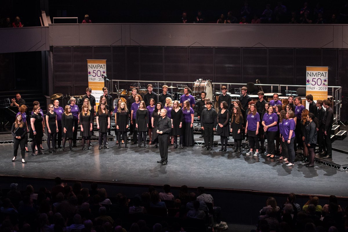jessicasmithsop's tweet photo. I had lots of fun singing at the @NMPATrust #NMPAT50 Concert at the weekend with the County Youth Choir and founder members. So lovely to celebrate the institution that encouraged a shy little girl like me to have the confidence to sing! 🥰🎼 https://t.co/1IIPKwVSE2