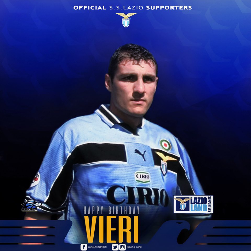 Happy Birthday to the player formerly known as \Bomber\ and the DJ presently known as \Bobo\ - Christian Vieri! 