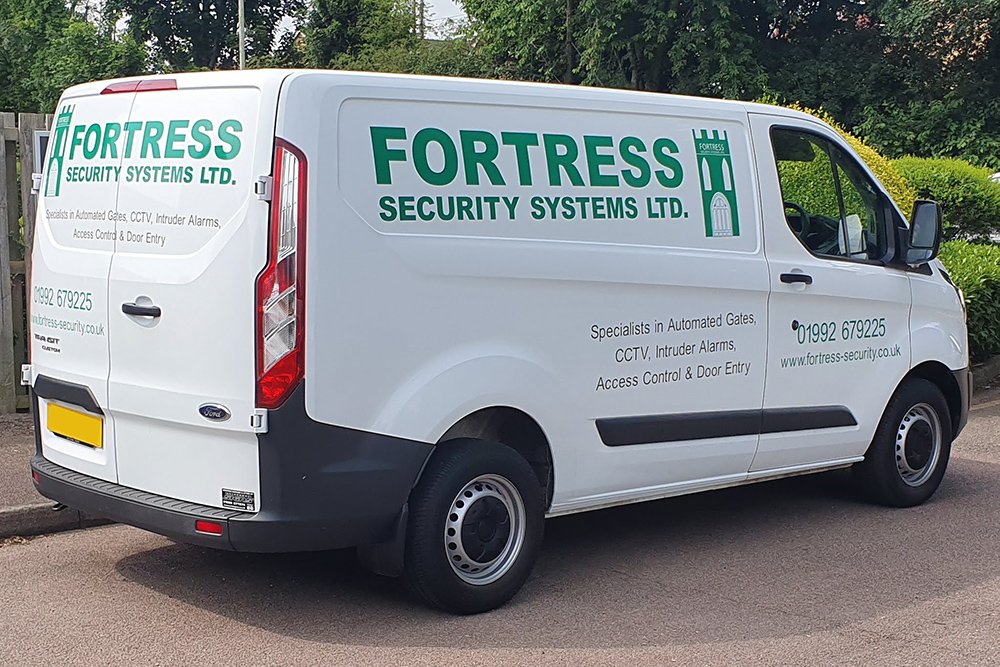 Thank you, Fortress Security. It is great to see you back. #vehiclegraphics #signs #signage #vehiclelivery #vangraphics #cargraphics #graphics #decals #localbusiness #Ware #Herts #lorrygraphics #digitalgraphics #Stansteadabbotts #security #securitysystems #cctv #officeprotection
