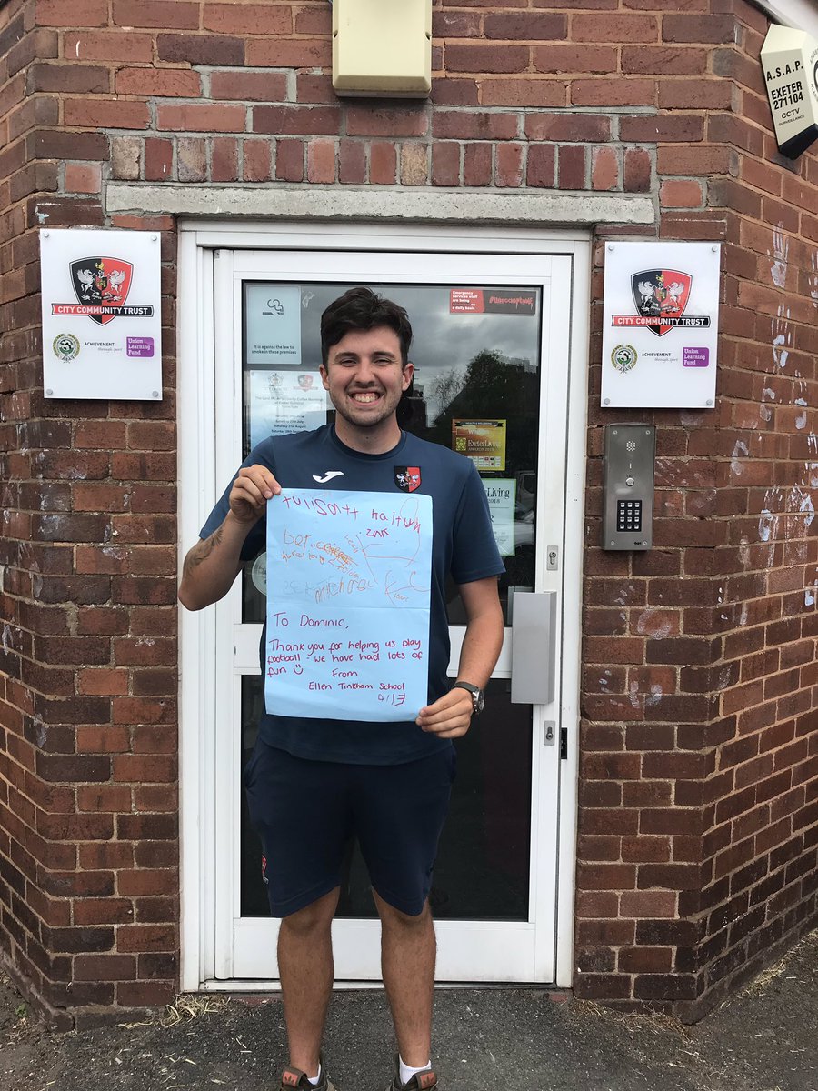 Exeter City Community Trust tweet media