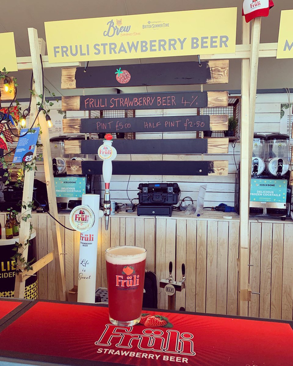 Fruli's tweet image. Great couple of days at BREW SUMMERTIME in #hydepark @bsthydepark @craftbeerriseuk 
#craftbeer #brewsummertime #strawberrybeer #london #fruitbeer #🍓🍺