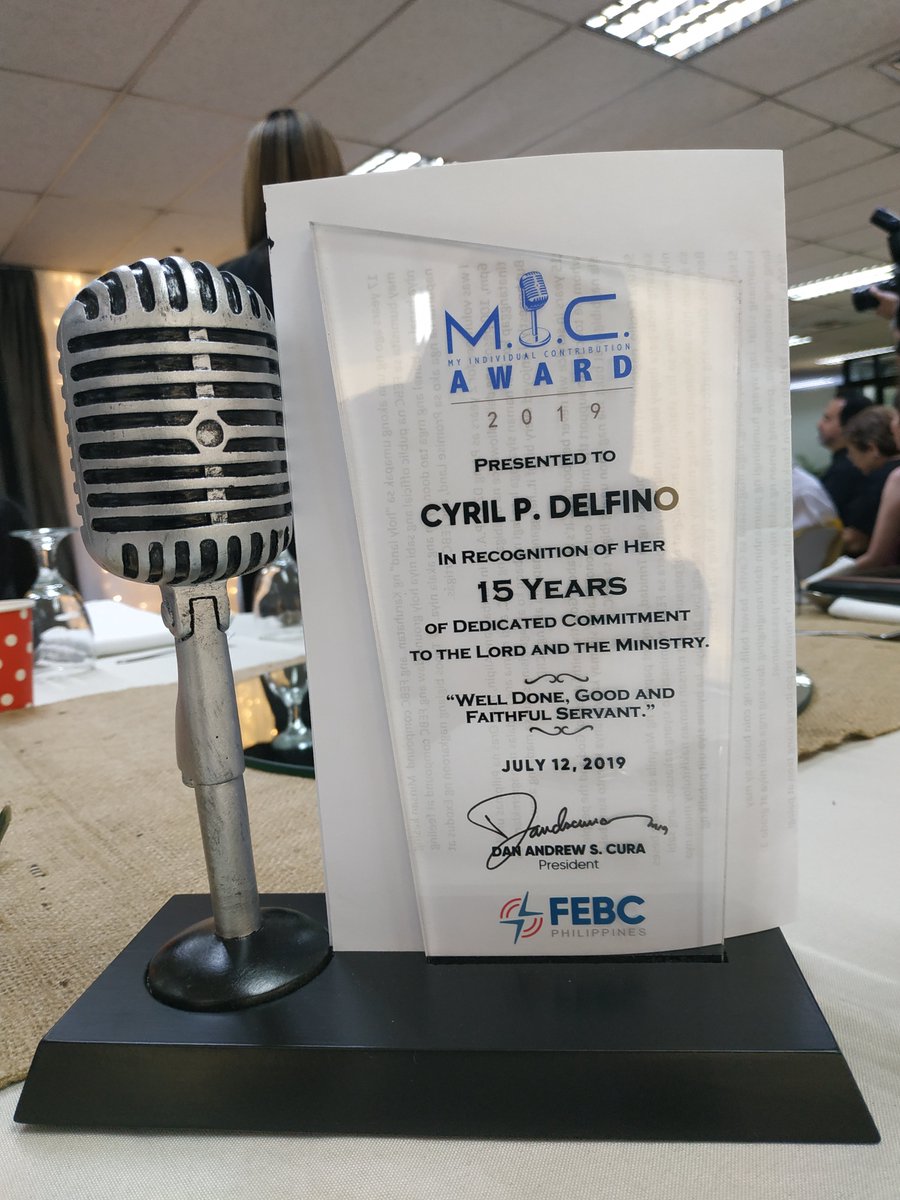 cydelfino's tweet photo. Fifteen years of service
Sa Diyos ang Papuri!
#febcph https://t.co/y38Q8BSCjR