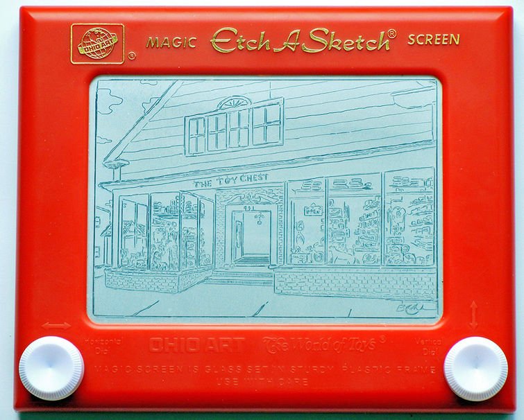 Internet Molaba 💻 on Twitter: "1- Tal día como hoy, un 12 de julio de 1960, la compañía americana The Art Company Ohio comienza a vender el “Etch A Sketch” o Telesketch,