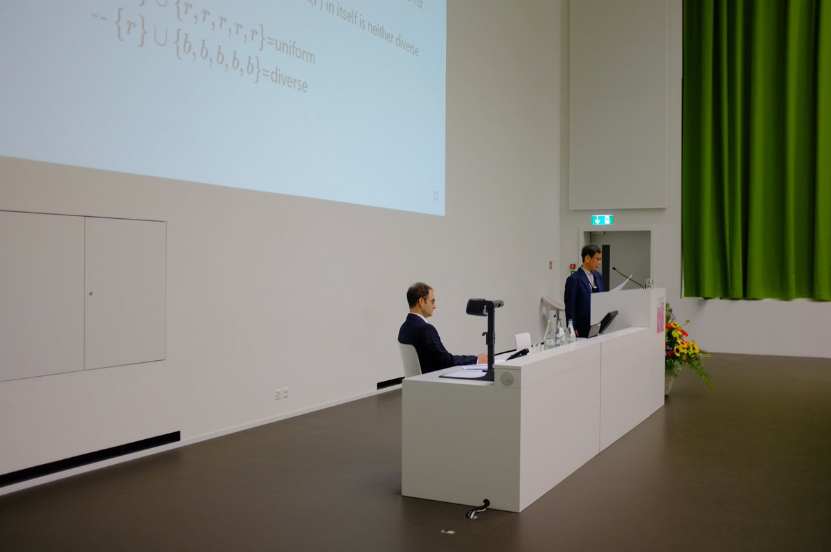 2019Ivr's tweet photo. Yoshiki Wakamatsu presents "Diversity: Importance and Relevance" @2019Ivr! #IVR2019 #plenary https://t.co/RjFLMCv3Ua