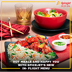 richavac's tweet photo. Delicious comforting hot meals in the air with SpiceJet's In- flight menu. Pre book now!Share and like to score with 100SpiceJet  #100SpiceJet https://t.co/5r7T9ZgfYa