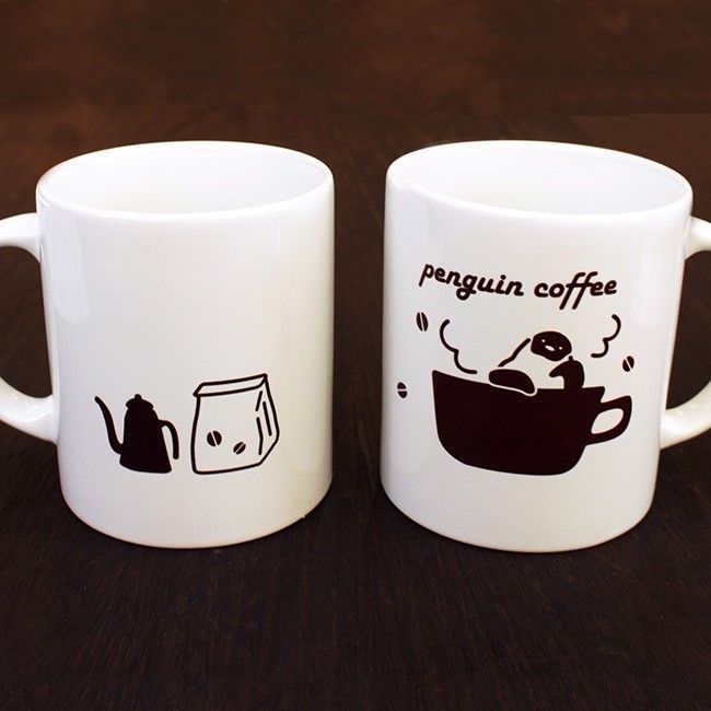 ペンギン雑貨店 ペンギンと 当店オリジナルの ペンギン コーヒー マグカップ 発売中 ほっこり温かなイラスト が可愛い 耐熱なのでコーヒー スープに大活躍です 詳細はこちら T Co Zttbyejbsg ペンギン コーヒー カフェ 珈琲