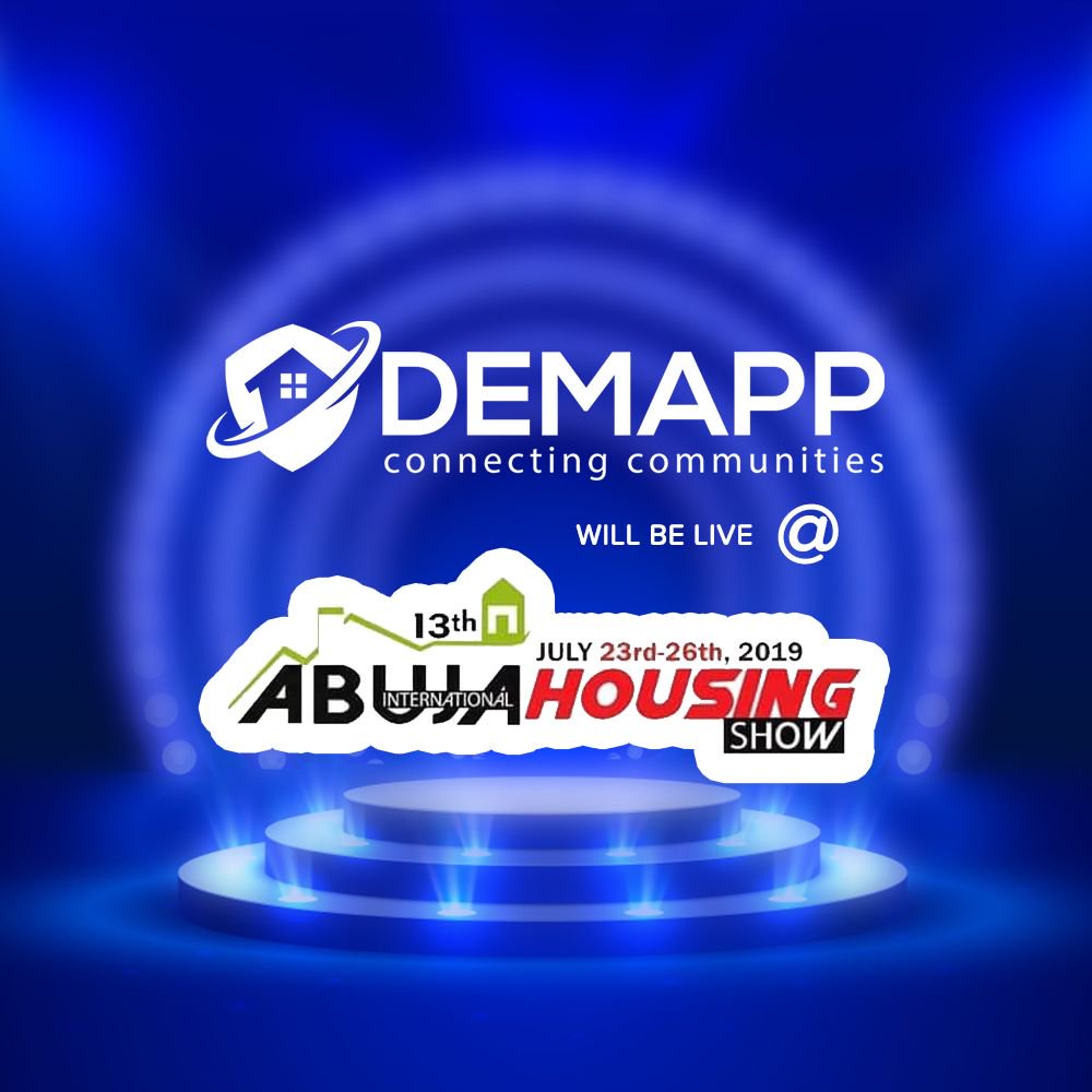 DEM_App_'s tweet image. It is 11 Days To the Abuja International Housing Show 2019 💃💃, the largest Housing 🏠 And Construction🔨 Show In Africa happening at the International Conference Centre, Abuja.
.
#demapp #realestateinvestor #BILLIONAIRE #developments #abujaihs #affordablehousing #aihs2019
