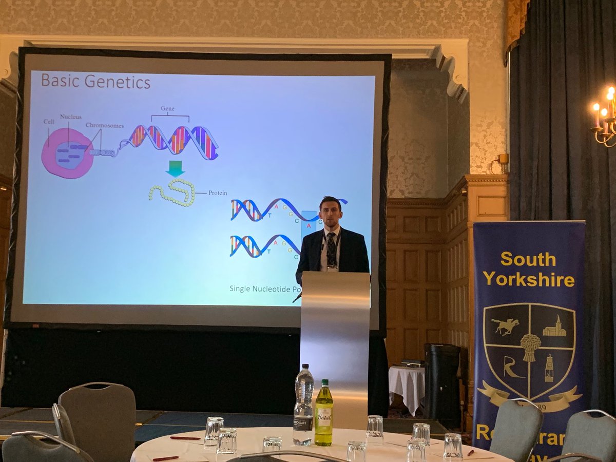 The day’s off to a flying start with Matt Clarke’s talk on genetics in HO! ⁦<a href="/jamestoml1/">James Tomlinson</a>⁩ ⁦<a href="/SYorksOrthoRegs/">South Yorkshire Orthopaedics</a>⁩ ⁦<a href="/AnnaWatts_/">Anna Watts</a>⁩ ⁦<a href="/I_a_n_Baxter/">Ian Baxter</a>⁩