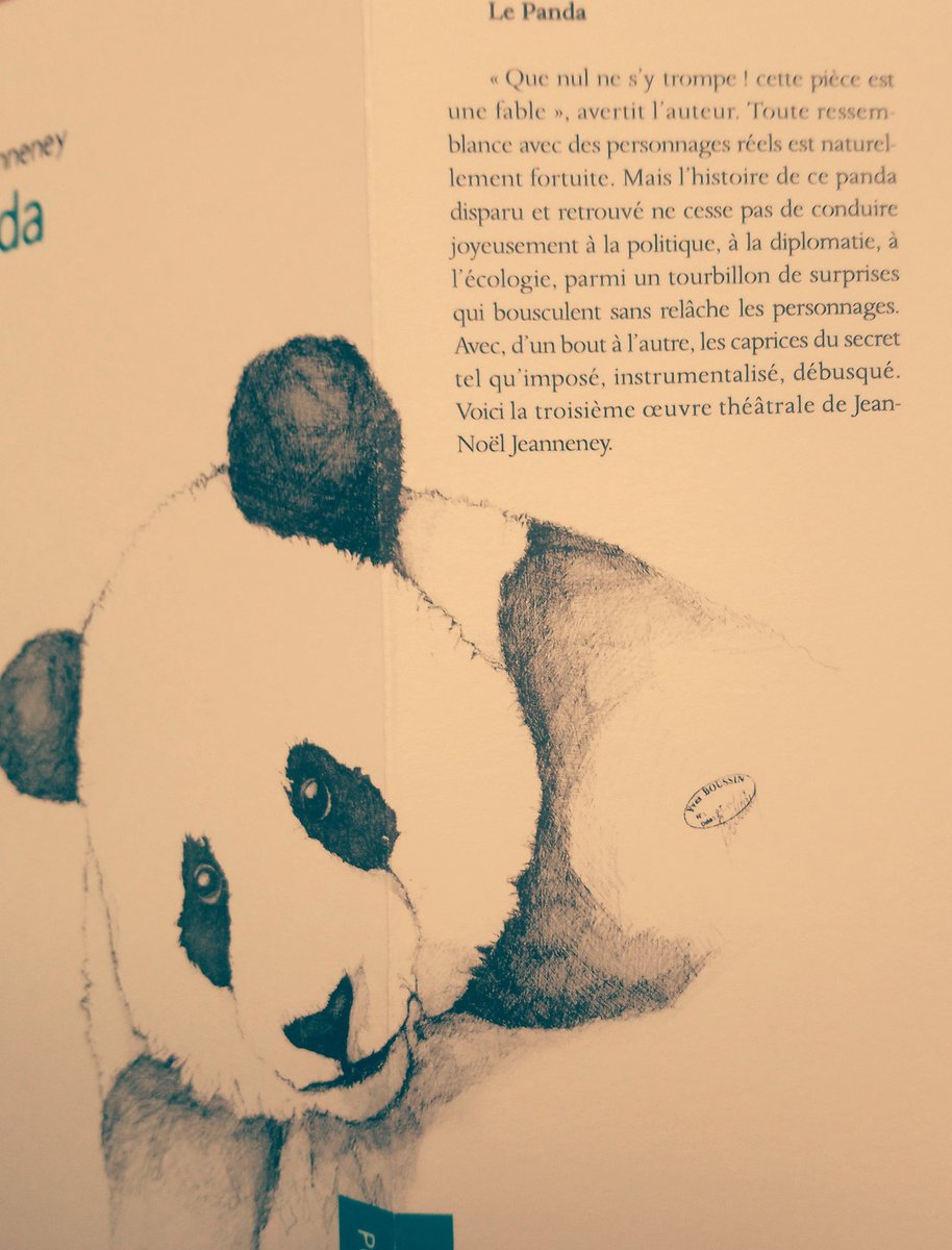 JP_Plekpot's tweet image. L'animal politique est d'actualité #rugygate. "Tout gris et blanc rosé, il pèse déjà douze kilos." (p. 17) Il est rondouillard, sympathique mais a disparu...
Vous en avez assez du #homardmatuer ? Essayez le #pandagate de Jean-Noël Jeanneney chez @portaparole #VendrediLecture