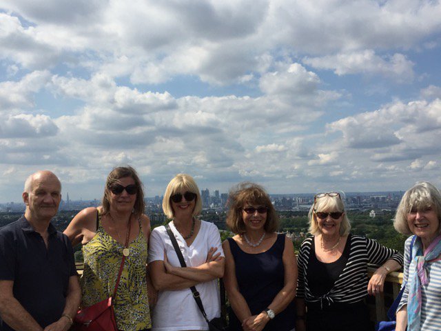 @BASArtSociety at #SeverndroogCastle in #OxleasWood #SouthEastLondon.  A great guided tour and view from the top yesterday!  #severndroogcastle.org.uk for info. and opening hours.