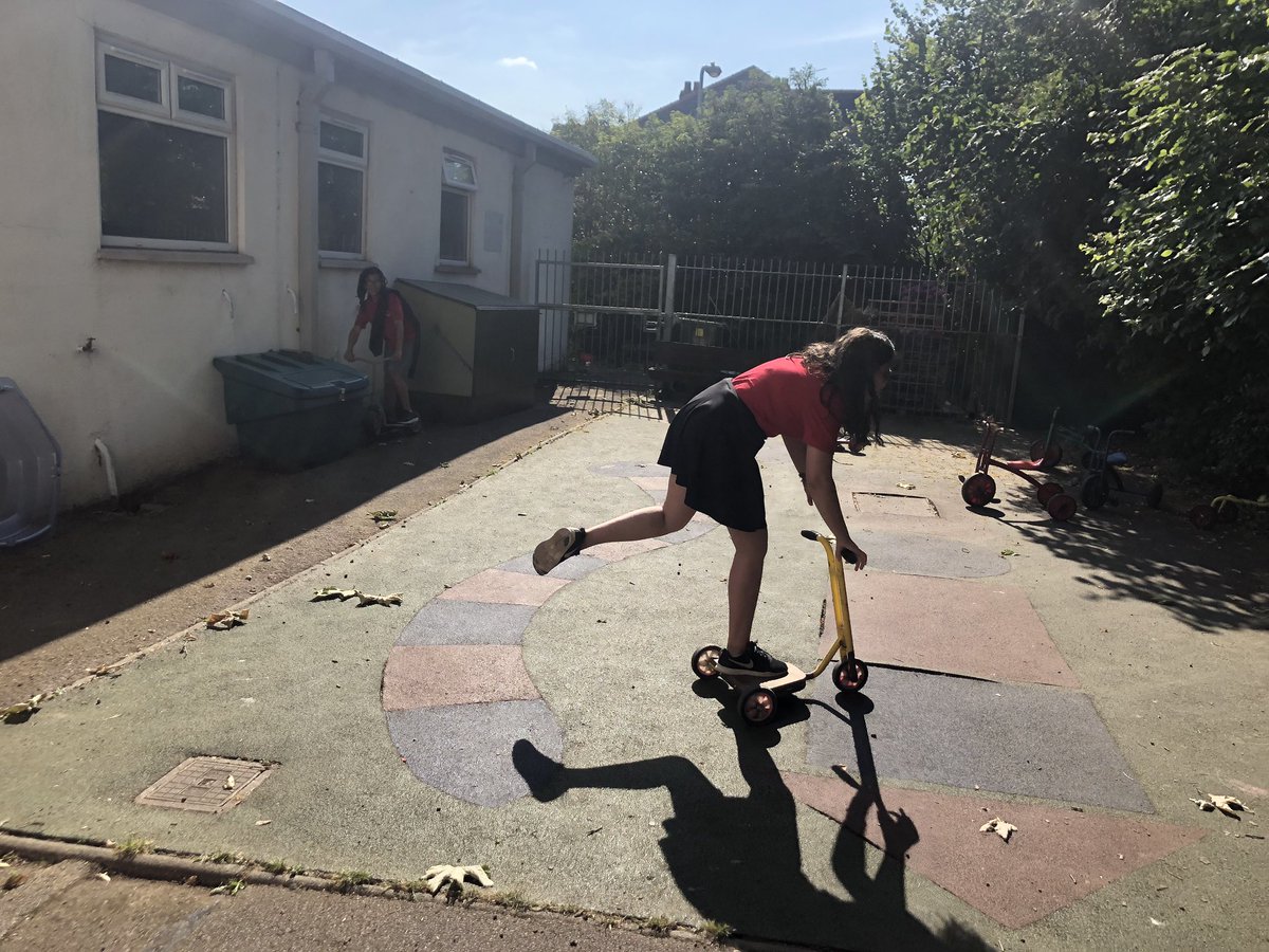 MPS_2018's tweet photo. Year 6 are being very helpful with nursery children this morning https://t.co/ecxOuwgAOW