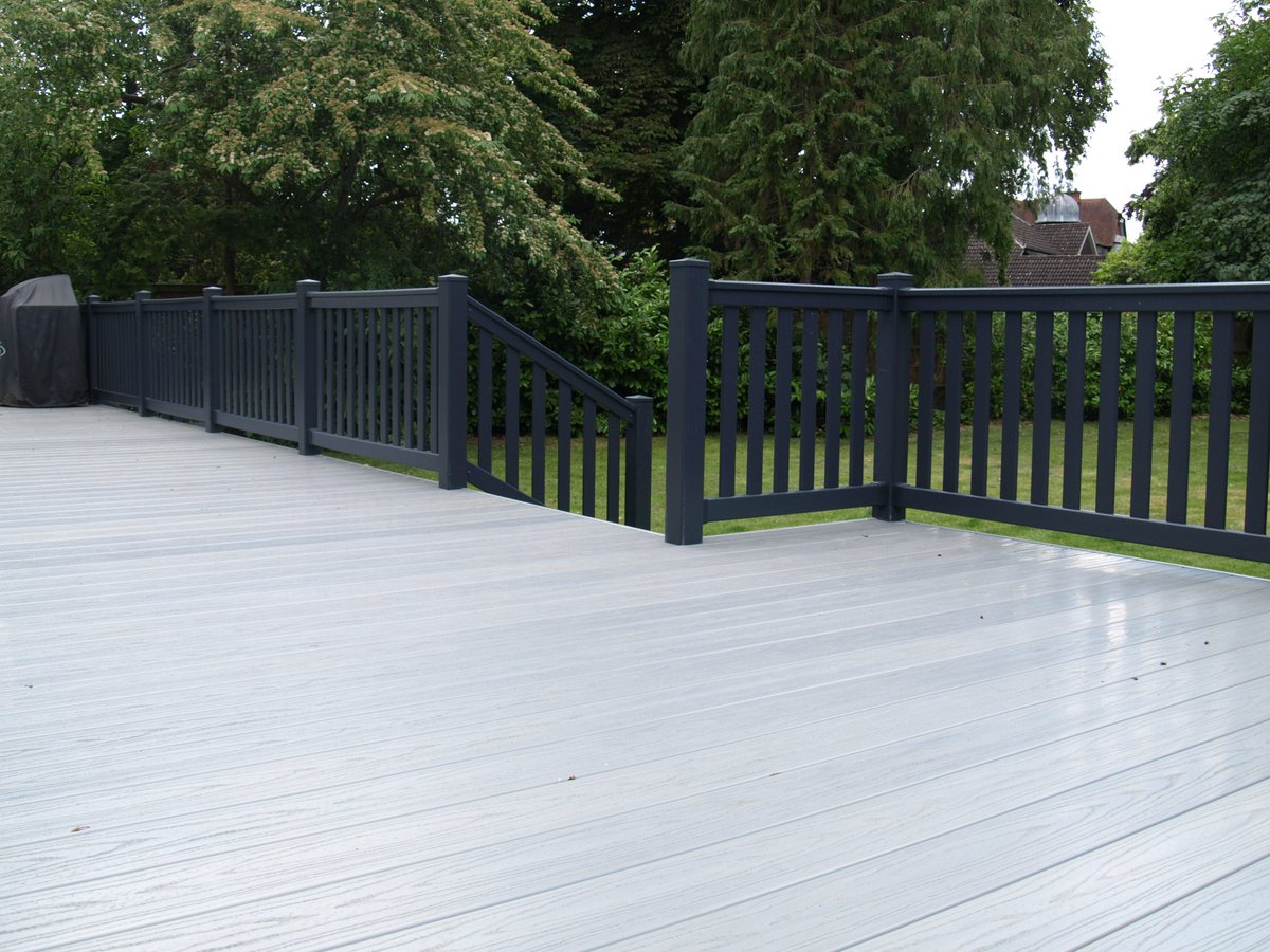 Fensys premium 100% polymer deck board has an advanced engineering grade thermoplastic cap layer giving it exceptional weatherability. They are U.V., slip and fire resistant, don’t require preservative treatments and won’t rot. Matching edge trims are available.