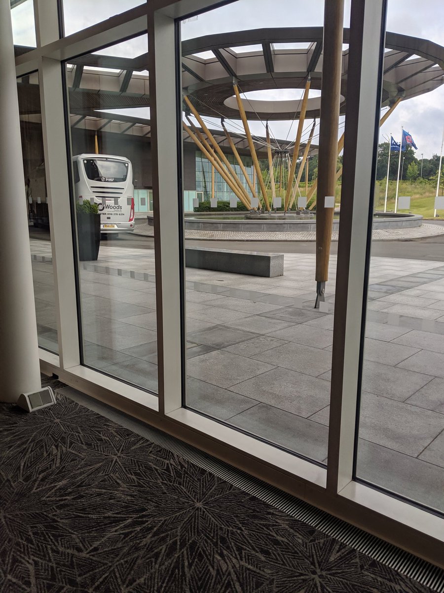 NorthernPremLge's tweet image. We've arrived at St George's Park for the Launch of the #BETVICTORNPL but before hand we just bumped into #NPL50 Number 7 Andy Johnson!!!!