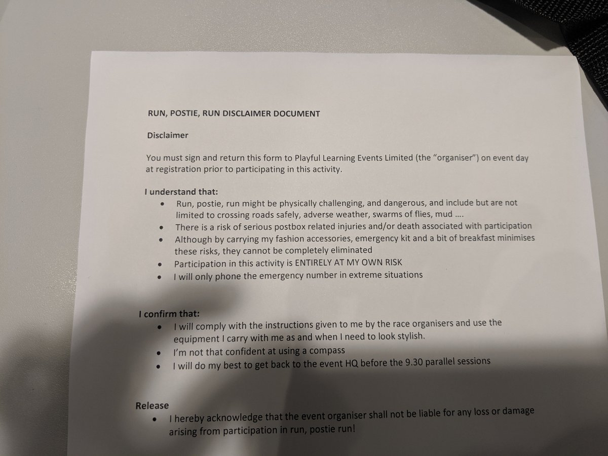 Accidentally run 6.83km this morning chasing post boxes #playlearn19