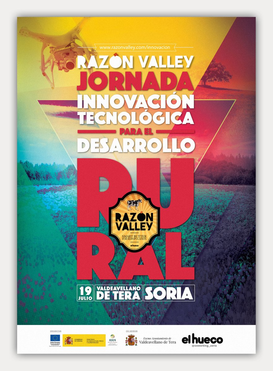 redPAC_'s tweet photo. 👉La próxima semana nos espera la #Innovación y #Música en vivo en #RazonValley 📍Valdeavellano de Tera #Soria
✅19 de #julio 👉 #Jornada sobre Innovación Tecnológica y #DesarrolloRural organizada por @redrunacional
✅20 de #julio 👉#MusicFestival
https://t.co/8lTUl8HRUZ https://t.co/EPObo4nsmS