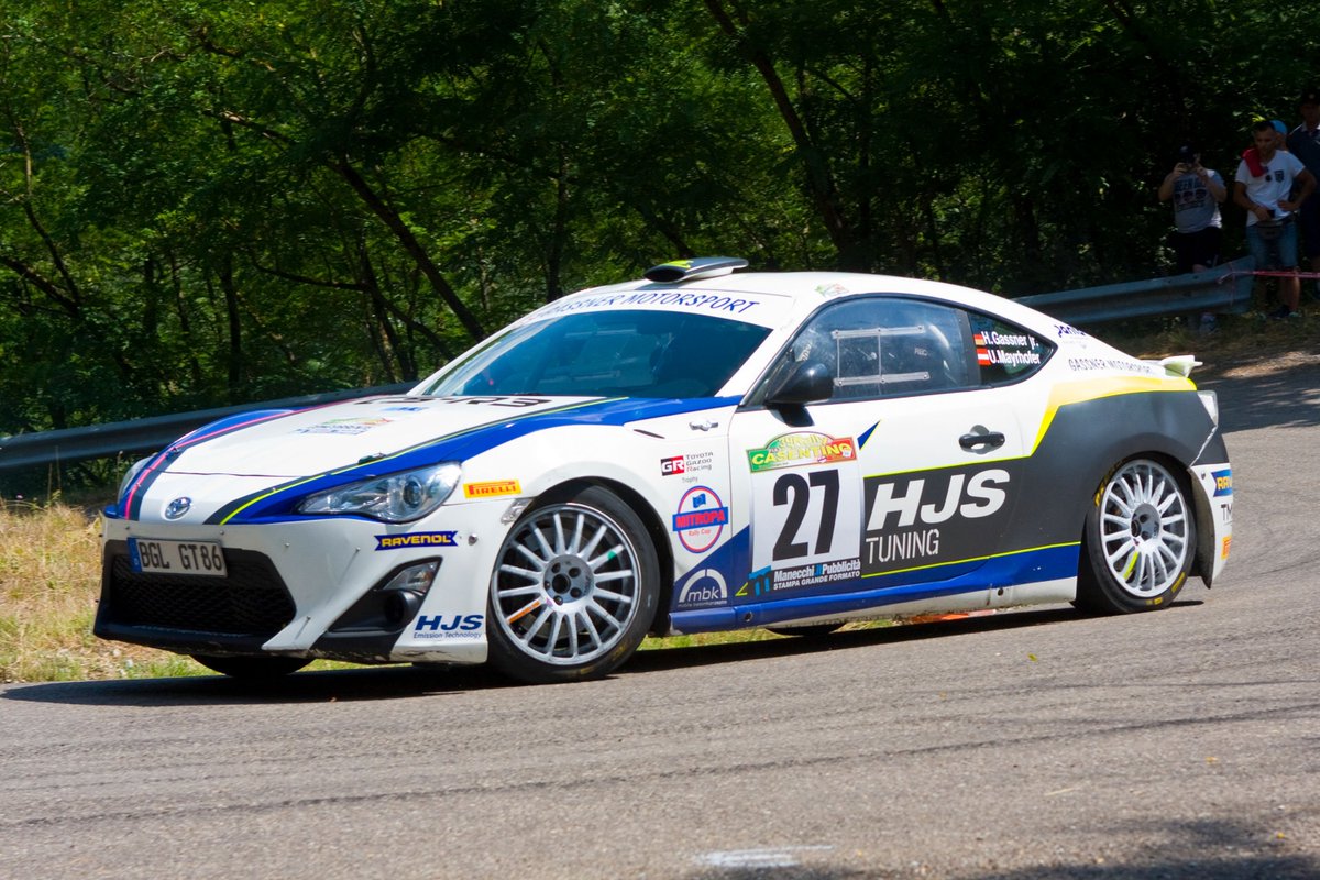 ToyotaRacingCGN's tweet photo. Last weekend saw another two class wins 🏆🏆 for the #TOYOTAGAZOORacing Trophy participants. 

While @HGassnerJr and @UrsulaMayrhofer won the R3 class at Rally Casentino 🇮🇹 in their #GT86, Adrian Brusius &amp; Daniel Ostermann were successful in RCN round 5 at @nuerburgring 🇩🇪 https://t.co/uAn177xMoG