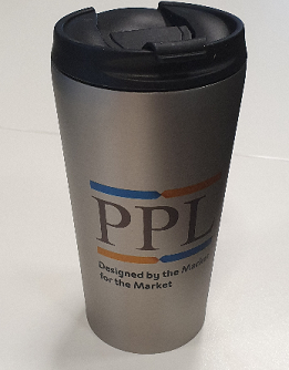 PPL_Platform's tweet photo. We're giving away 250 reusable coffee mugs to celebrate 250,000 firm orders bound on PPL. Be in the @LloydsofLondon coffee shop at 10:45am next Weds (July 17th) to get your mug - when they're gone, they're gone! Discount in the coffee shop &amp; do your bit for @PlasticFreeJuly https://t.co/6KffQzM7zx