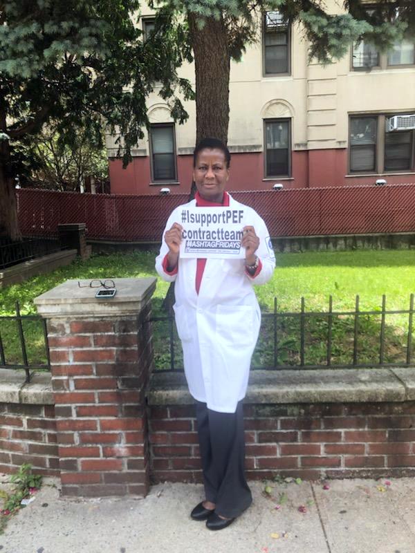 NYSPEF's tweet photo. PEF members are #UnionStrong and support the PEF Contract Team!!!
#ashtagFridays #PEFdeservesafaircontract #FamiliesSupportPEF #IsupportPEFcontractteam #GivePEFaContractNow #ContractStrong https://t.co/ujdZB9vhRj