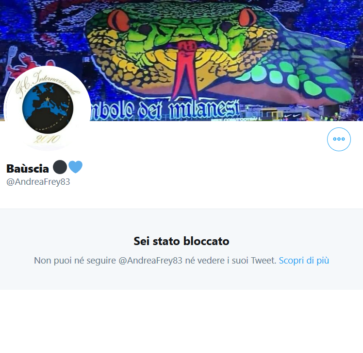 gobboisback's tweet photo. @Francalidia4 @oenzoamore @napolista @stevevicrn @PieroQuarta1908 @SantucciFulvio @ZZiliani @AndreaFrey83 Mi ha menzionato a 3 coniglietti prescritti che mi hanno bloccato e che si vantavano del fatto che io avessi bloccato loro 😂😂😂 se la cantano e se la suonano 🤣🤣🤣 #Anala #Umiliala #Rubinter https://t.co/bT68eTTpKx