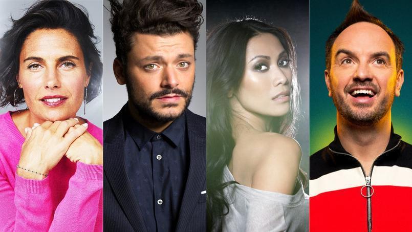 TVMAG's tweet photo. Mask Singer: Alessandra Sublet, Kev Adams, Anggun et Jarry jurés du nouveau divertissement de TF1 https://t.co/hkKsBEvGUM https://t.co/TZHQDXfx3J