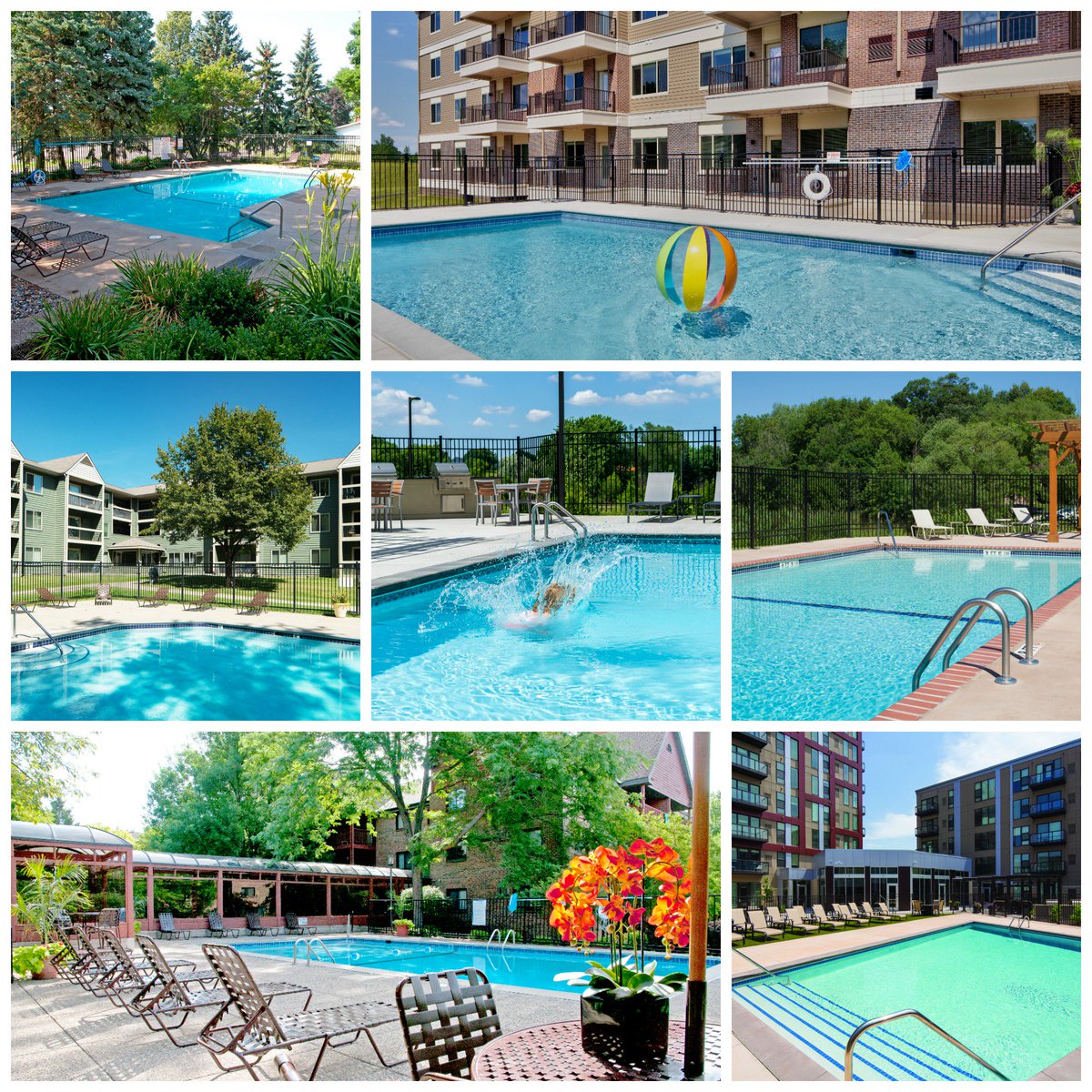 What a perfect day to be poolside at one of our StuartCo communities! #stuartcoliving #summer #poolside