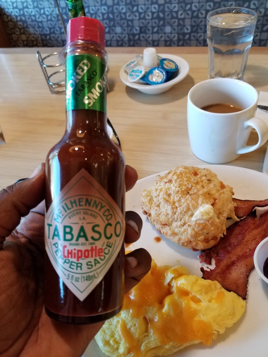ngaio420's tweet photo. This is the only good Tabasco. Don't @ me. Argue with your roommates about it. https://t.co/lpjoMxplQ8