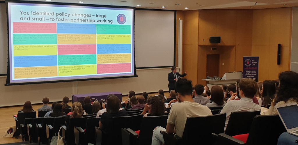 DrKatieLJones's tweet photo. Today schools, universities and third sector organisations came together in the spirit of collaboration to discuss widening access to highly selective universities. #TBCconference https://t.co/fQ47mkuSVR