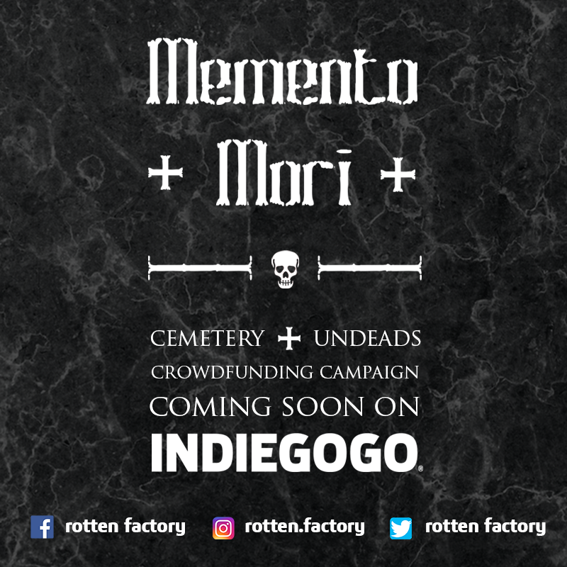 Rotten_Factory's tweet photo. 💀☠️💀☠️💀
#rottenfactory #news #indiegogo #miniatures #cementry #chaos #undeads #tomb #skeleton #terrain #crowdfunging #horror #superculpey #fimo #wargames #tabletop #pjg #paweljakubgorecki #wargame https://t.co/yD5hKP2Xwi